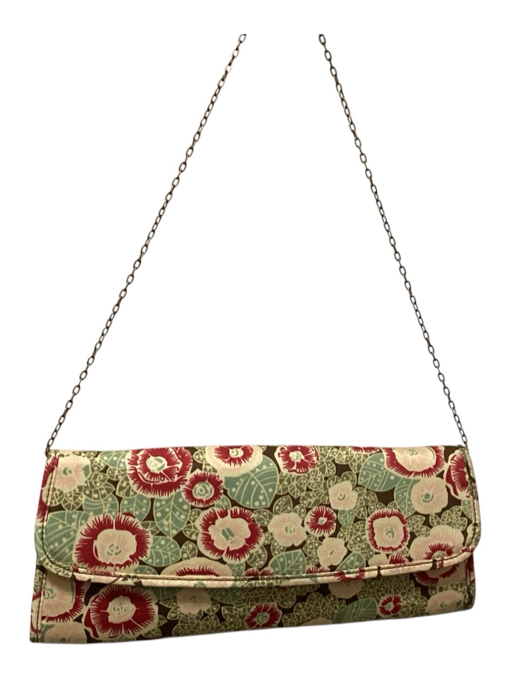 Amy Butler Kalencom Floral Spiced Buds Brenda Clutch Bag